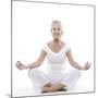 Senior Woman Doing Yoga-Science Photo Library-Mounted Photographic Print