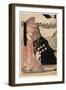 Senjo No Sarumawashi-Hosoda Eishi-Framed Giclee Print