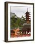 Senjokaku 5 Story Pagoda at Itsukushima Shrine, Miyajima Island, Honshu Island, Japan-Kober Christian-Framed Photographic Print