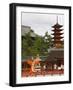 Senjokaku 5 Story Pagoda at Itsukushima Shrine, Miyajima Island, Honshu Island, Japan-Kober Christian-Framed Photographic Print