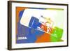 Senna-NaxArt-Framed Art Print