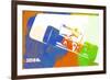 Senna-NaxArt-Framed Premium Giclee Print