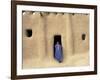 Sennissa, Mali, Person Heading Into Mosque-Peter Adams-Framed Photographic Print