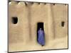 Sennissa, Mali, Person Heading Into Mosque-Peter Adams-Mounted Photographic Print