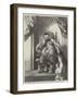 Senor Don Sancho Panza, Governor of Barataria, Exhibition of the British Institution-Sir John Gilbert-Framed Giclee Print