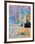 Senor Misterioso Abstract-Ricki Mountain-Framed Art Print