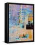 Senor Misterioso Abstract-Ricki Mountain-Framed Stretched Canvas