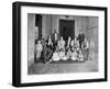 Senor Sáenz Peña and Some of His Family, on His Seventy-Third Birthday, 1895-George Meisenbach-Framed Giclee Print