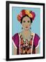 Senora Con Las Flores-Mark Chandon-Framed Giclee Print