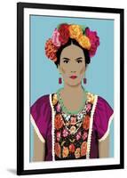Senora Con Las Flores-Mark Chandon-Framed Giclee Print