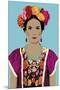 Senora Con Las Flores-Mark Chandon-Mounted Giclee Print