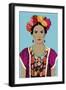 Senora Con Las Flores-Mark Chandon-Framed Giclee Print