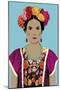 Senora Con Las Flores-Mark Chandon-Mounted Giclee Print