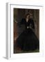 Señora de Sorolla in Black, 1906-Joaquin Sorolla y Bastida-Framed Giclee Print