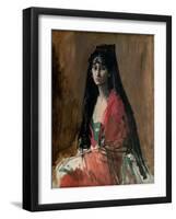 Senora Gandarillas, C.1920-Augustus Edwin John-Framed Giclee Print