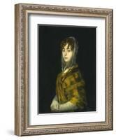 Senora Sabasa Garcia, c.1806-11-Francisco de Goya-Framed Giclee Print