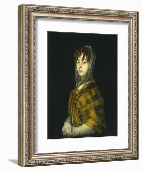 Senora Sabasa Garcia, c.1806-11-Francisco de Goya-Framed Giclee Print