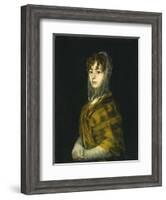 Senora Sabasa Garcia, c.1806-11-Francisco de Goya-Framed Giclee Print