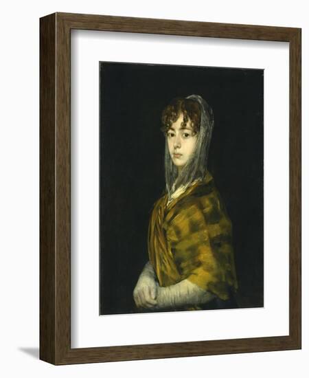 Senora Sabasa Garcia, c.1806-11-Francisco de Goya-Framed Giclee Print