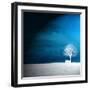 Sensation in Blue-Philippe Sainte-Laudy-Framed Photographic Print