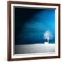 Sensation in Blue-Philippe Sainte-Laudy-Framed Photographic Print