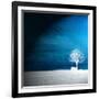 Sensation in Blue-Philippe Sainte-Laudy-Framed Photographic Print