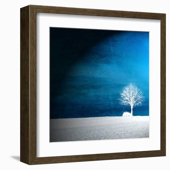 Sensation in Blue-Philippe Sainte-Laudy-Framed Premium Photographic Print