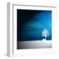 Sensation in Blue-Philippe Sainte-Laudy-Framed Premium Photographic Print