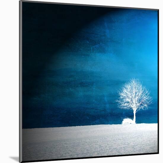 Sensation in Blue-Philippe Sainte-Laudy-Mounted Premium Photographic Print