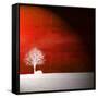 Sensation in Red-Philippe Sainte-Laudy-Framed Stretched Canvas