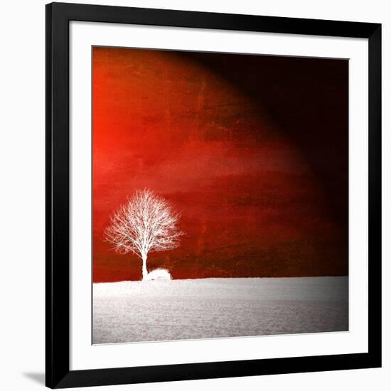 Sensation in Red-Philippe Sainte-Laudy-Framed Photographic Print