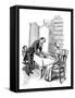 'Sense and Sensibility' by Jane Austen-Hugh Thomson-Framed Stretched Canvas