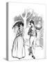 'Sense and Sensibility' by Jane Austen-Hugh Thomson-Stretched Canvas
