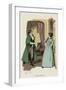 'Sense and Sensibility' by Jane Austen-Hugh Thomson-Framed Premium Giclee Print
