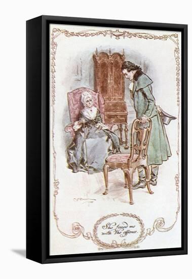 Sense and Sensibility-C.e. Brock-Framed Stretched Canvas