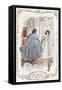 Sense and Sensibility-C.e. Brock-Framed Stretched Canvas