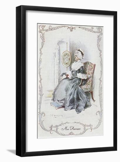 Sense and Sensibility-C.e. Brock-Framed Art Print