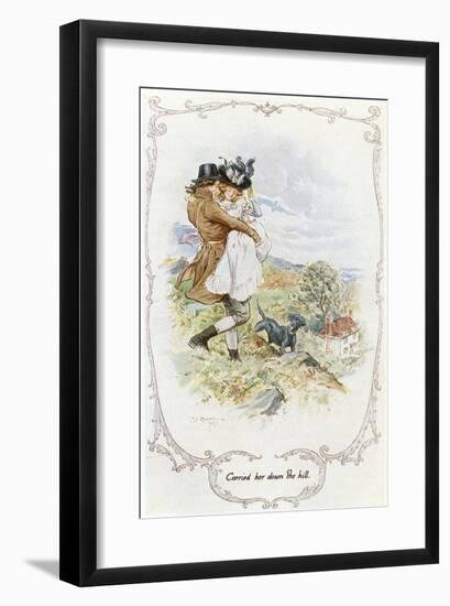 Sense and Sensibility-C.e. Brock-Framed Art Print