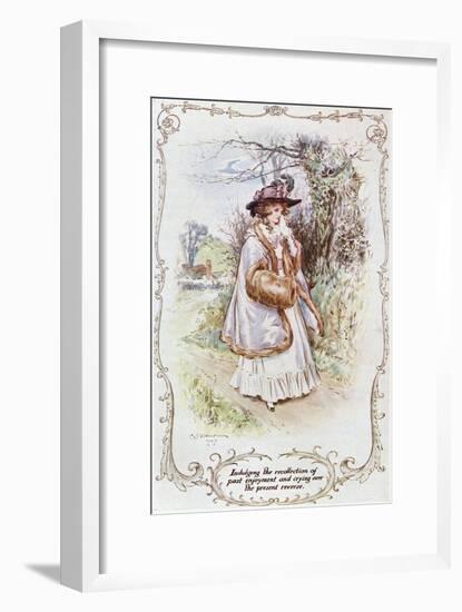 Sense and Sensibility-C.e. Brock-Framed Art Print