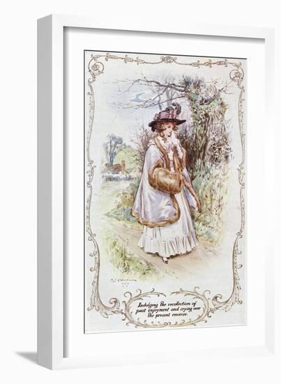 Sense and Sensibility-C.e. Brock-Framed Art Print