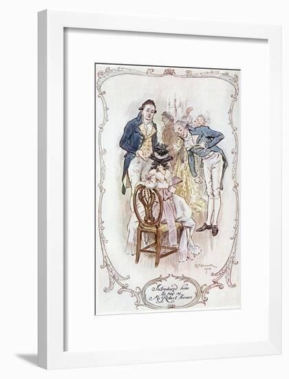 Sense and Sensibility-C.e. Brock-Framed Art Print