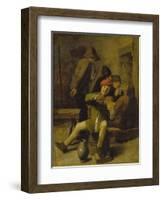 Sense of Hearing-Adriaen Brouwer-Framed Giclee Print