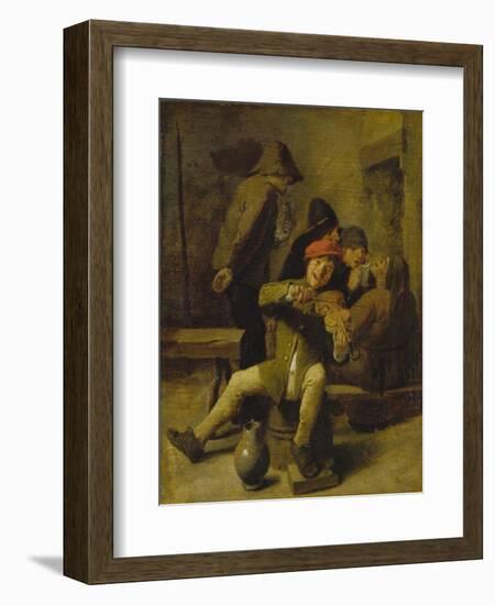 Sense of Hearing-Adriaen Brouwer-Framed Giclee Print