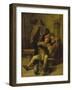 Sense of Hearing-Adriaen Brouwer-Framed Giclee Print