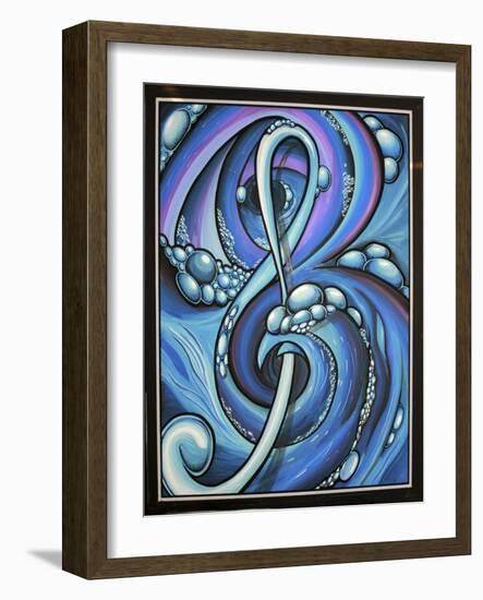 Sense of Music-Martin Nasim-Framed Giclee Print