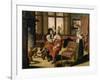 Sense of Touch-Abraham Bosse-Framed Giclee Print