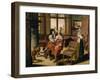 Sense of Touch-Abraham Bosse-Framed Giclee Print