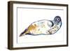 Senseal, 2022, (mixed media on paper)-Mark Adlington-Framed Giclee Print