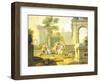 Senses of Smell and Touch, 1751-Giuseppe Zocchi-Framed Giclee Print