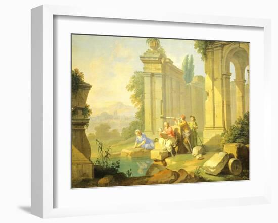 Senses, Sight, 1751-Giuseppe Zocchi-Framed Giclee Print